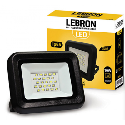 Прожектор Lebron Led L-LF.10W.6200K.900Lm 230V