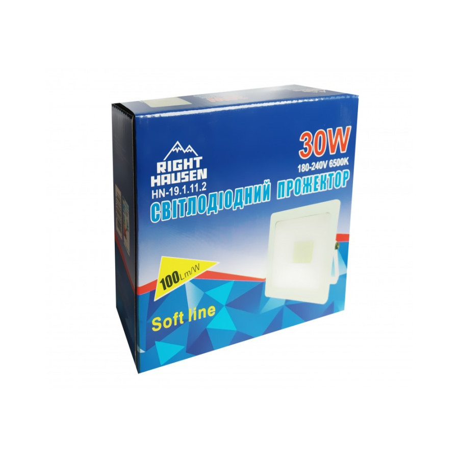 Прожектор SOFT LED 30W 100LM/W 6500K IP65 белый NH-191112 - фото 2