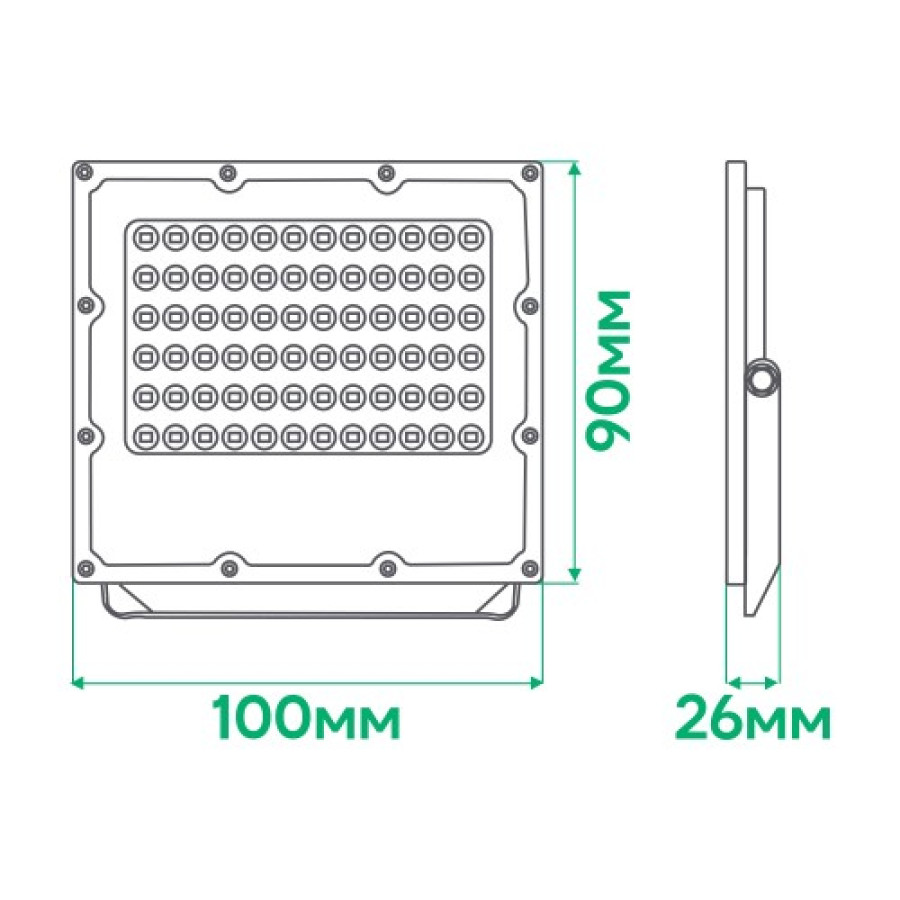 Прожектор светодиодный Feron LL-3020ARD 20W 6500K серый IP65 - фото 3