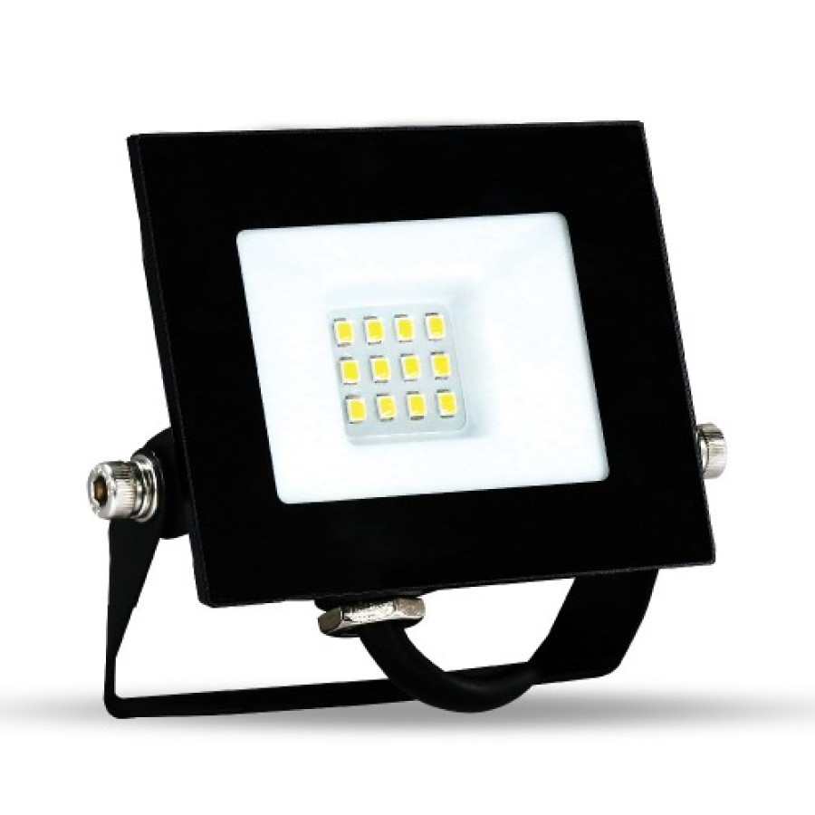 Прожектор светодиодный LL-1010ARD 10W 6500K черный IP65 - фото 1