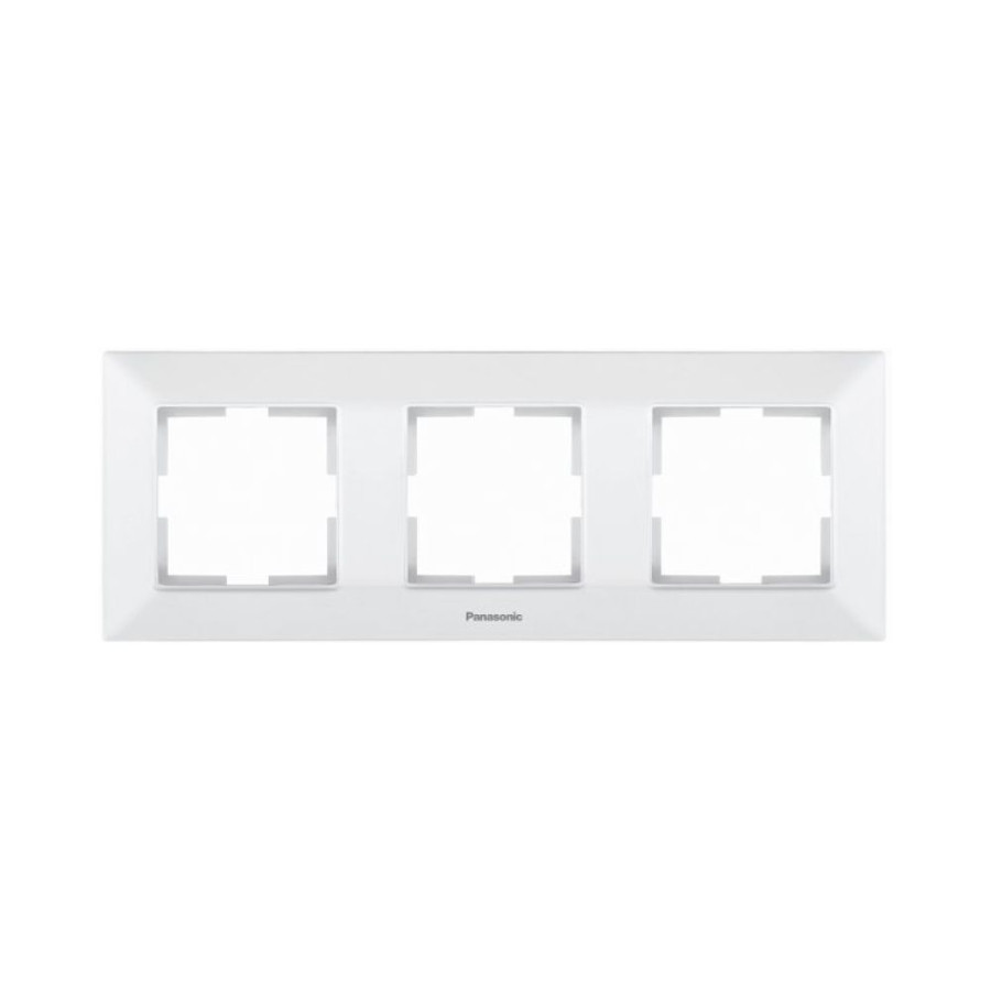Рамка 3-я Panasonic Arkedia Slim (WNTF08032WH-UA) - фото 1