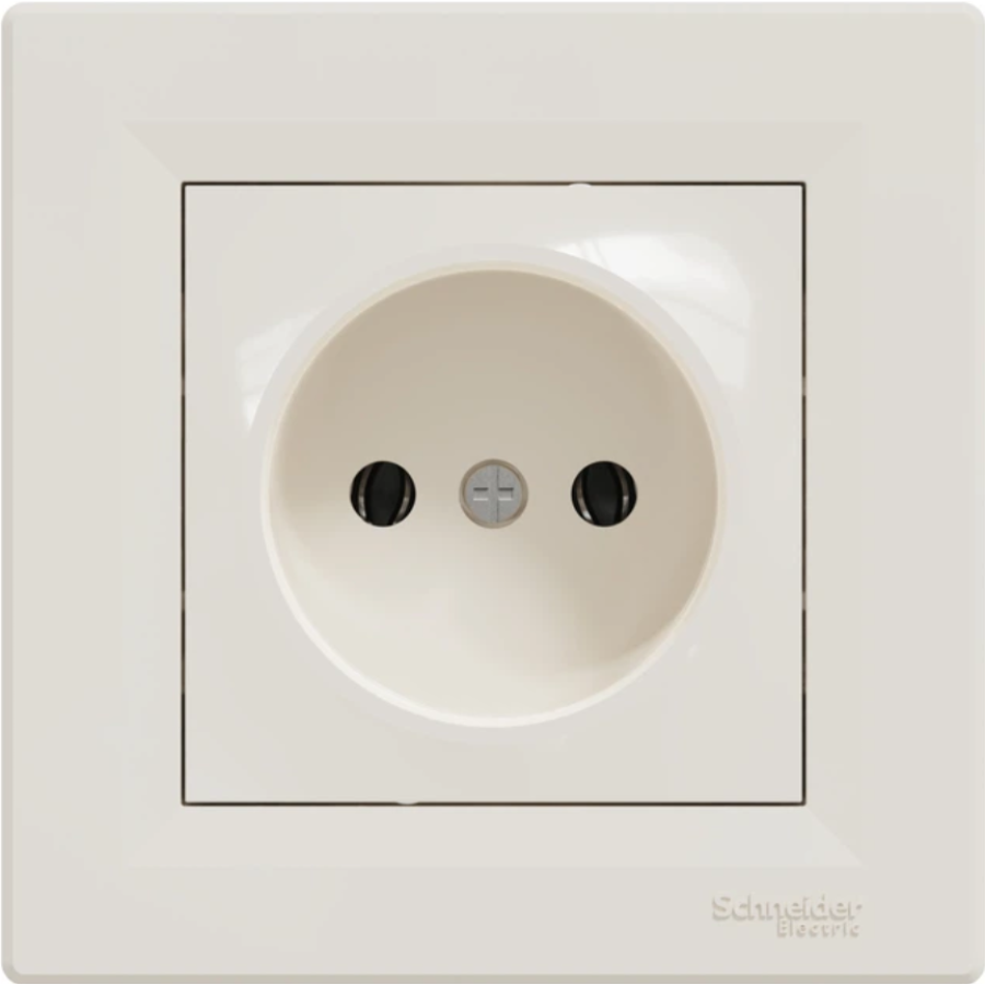 Розетка_SCHNEIDER_ASFORA EPH3000123 3 кон з з/ш кремовая - фото 8