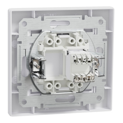 Розетка SCHNEIDER ASFORA EPH4300121 комп. RJ45, кат, 5е белая