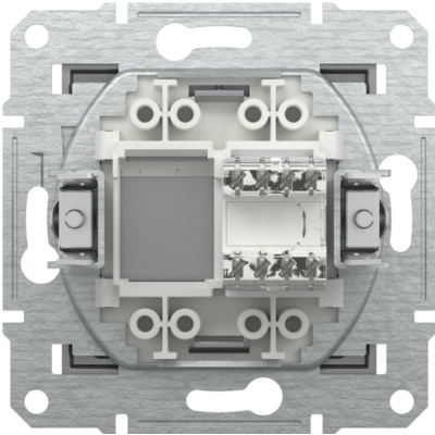 Розетка SCHNEIDER ASFORA EPH4300162 компьютерная сталь