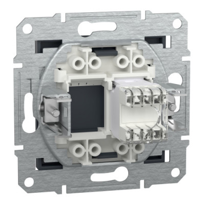 Розетка SCHNEIDER ASFORA EPH4300171 комп.RJ45, кат. 5е антрацит