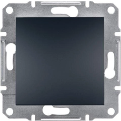 Розетка SCHNEIDER ASFORA EPH5600171 заглушка антрацит