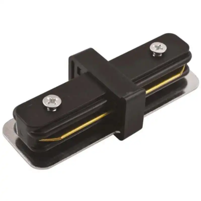 Соединитель прямой для шинопровода LD1000
 однофазный, черный