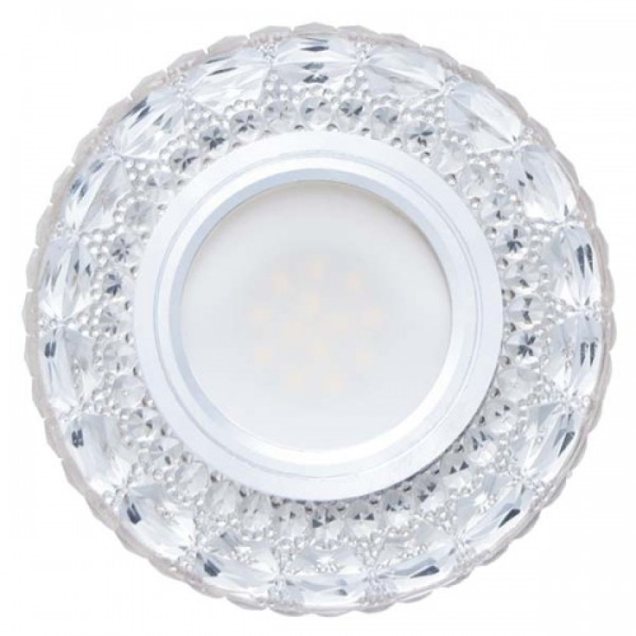 Спот Feron 7095 MR16 прозрачный с подсветкой LED - фото 1