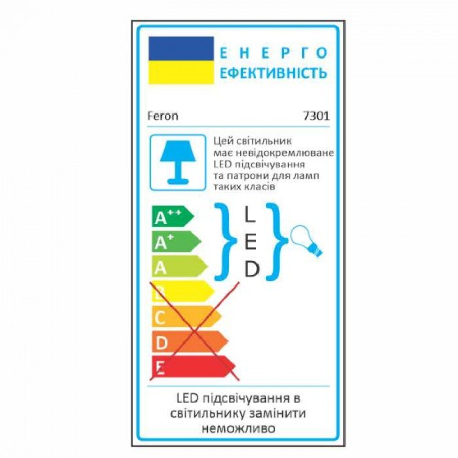 Спот Feron 7103 MR16 прозорий з LED підсвіткою - фото 3
