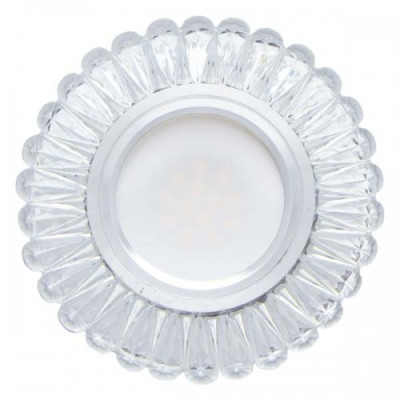 Спот Feron 7103 MR16 прозорий з LED підсвіткою