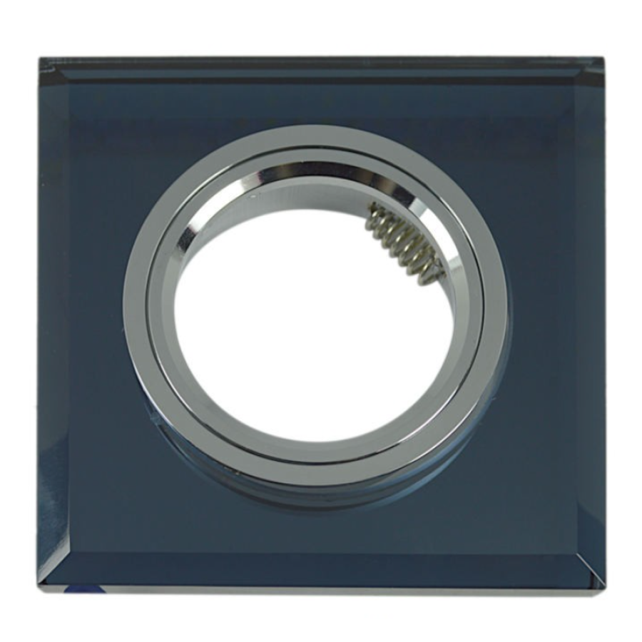 Светильник встроенный MR16 MIRROR квадрат черный HN-276062 - фото 2
