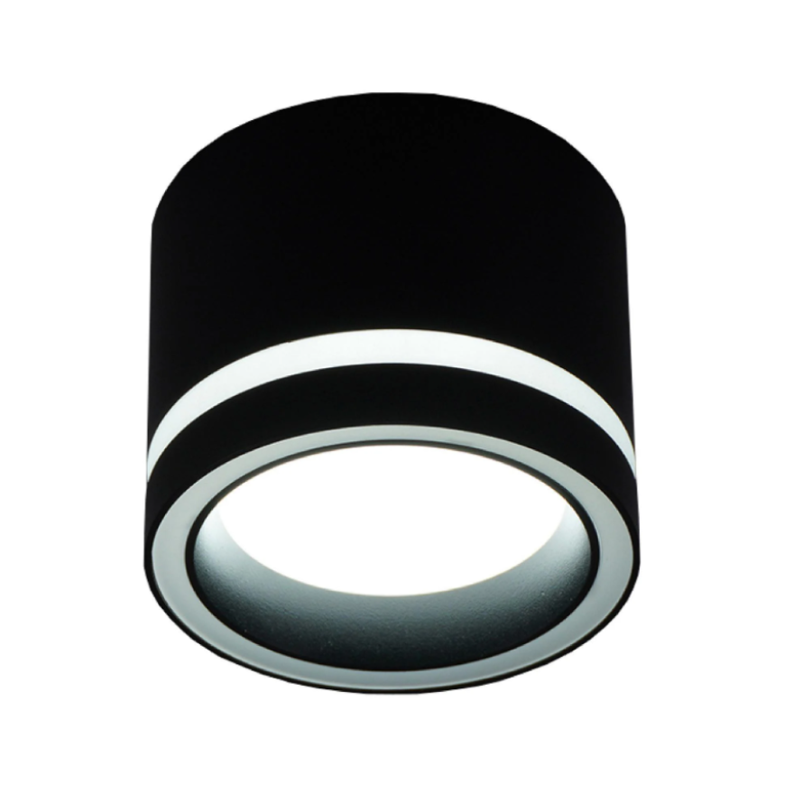 Светильник 10513 GELA 1xGX53-85x70-BLACK-220-IP20 - фото 1