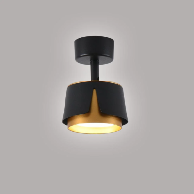 Светильник 10528 TELA 1xGX53-R-DL-100x135-BLACK/GOLD-220-IP20