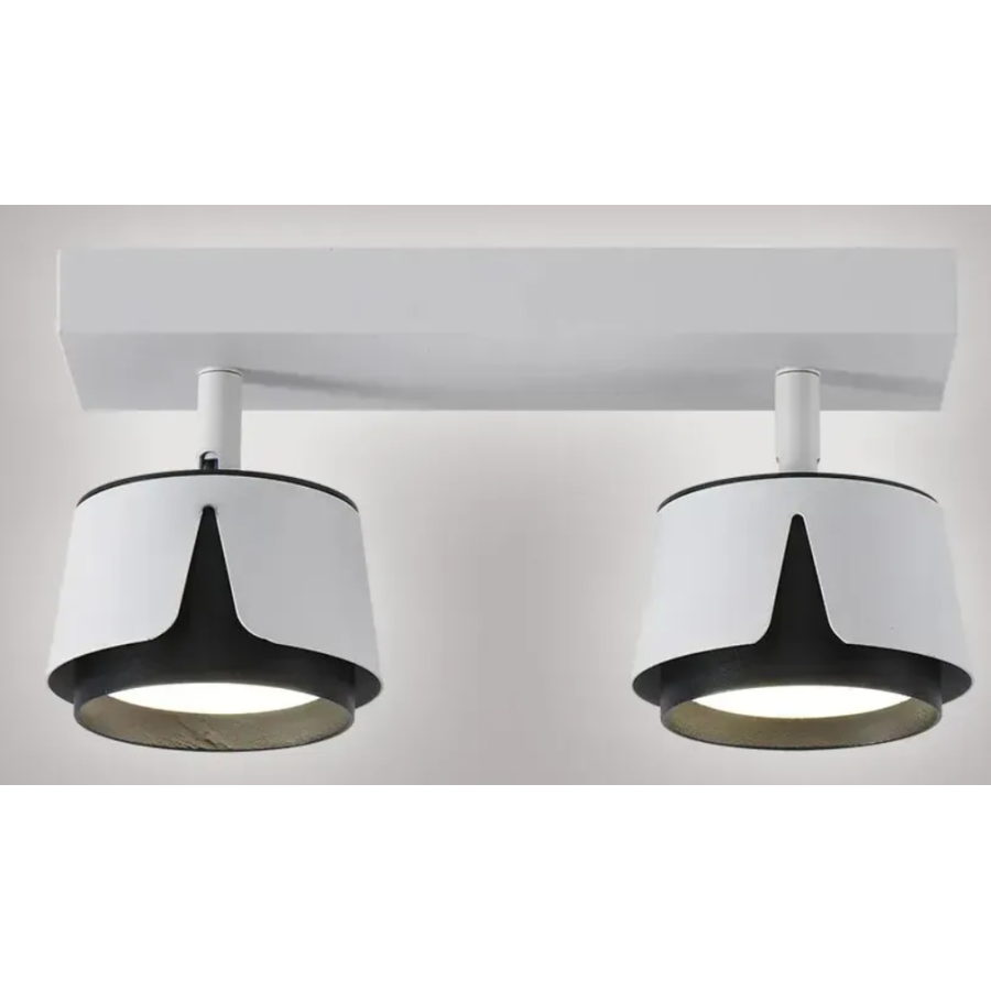 Светильник 10533 TELA 2xGX53-2R-DL-270x100x130-WHITE/BLACK-220-IP20 - фото 2