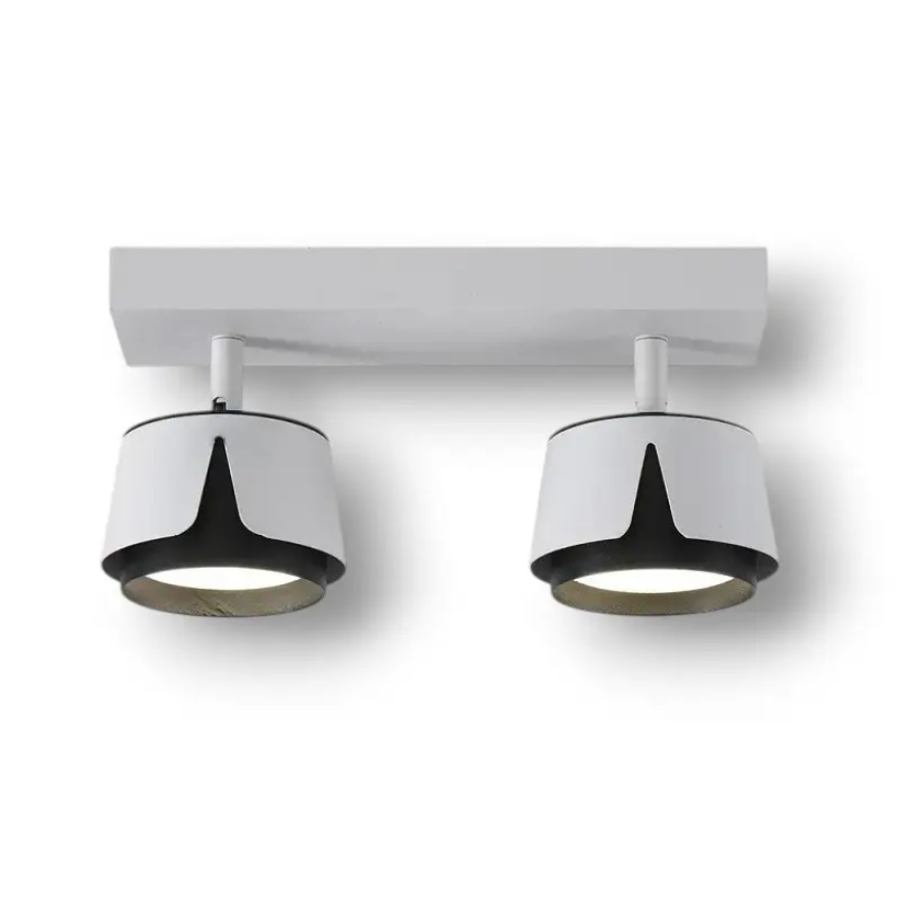 Светильник 10533 TELA 2xGX53-2R-DL-270x100x130-WHITE/BLACK-220-IP20 - фото 1