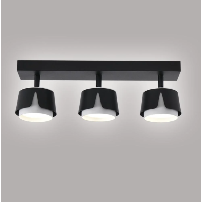 Светильник 10535 TELA 3xGX53-3R-DL-400x100x135-BLACK/WHITE-220-IP20