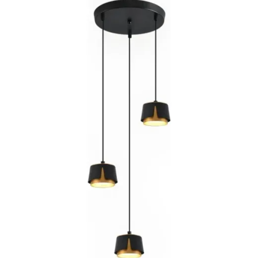 Светильник 10537 TELA 3xGX53-3R-310x1000-BLACK/GOLD-220-IP20 - фото 1