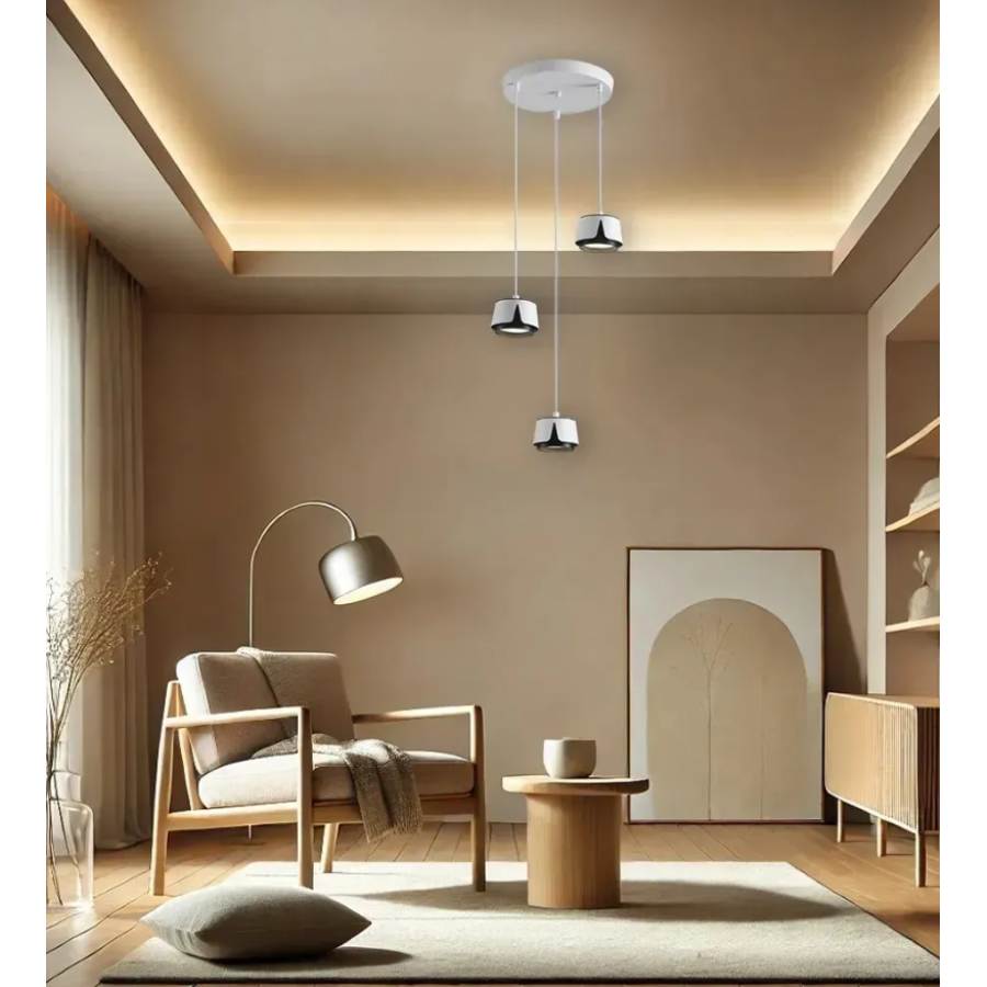 Светильник 10539 TELA 3xGX53-3R-310x1000-WHITE/BLACK-220-IP20 - фото 3