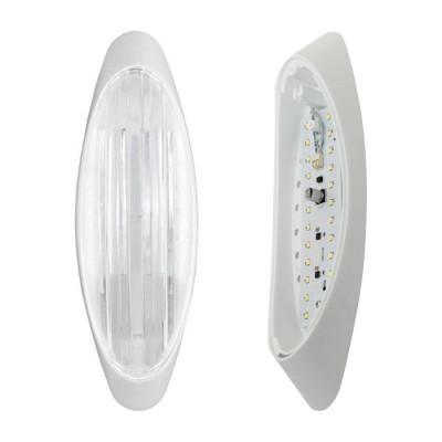 Светильник ERKA 1205-led, настенный, 12 W, 4200К прозрачный, IP 20