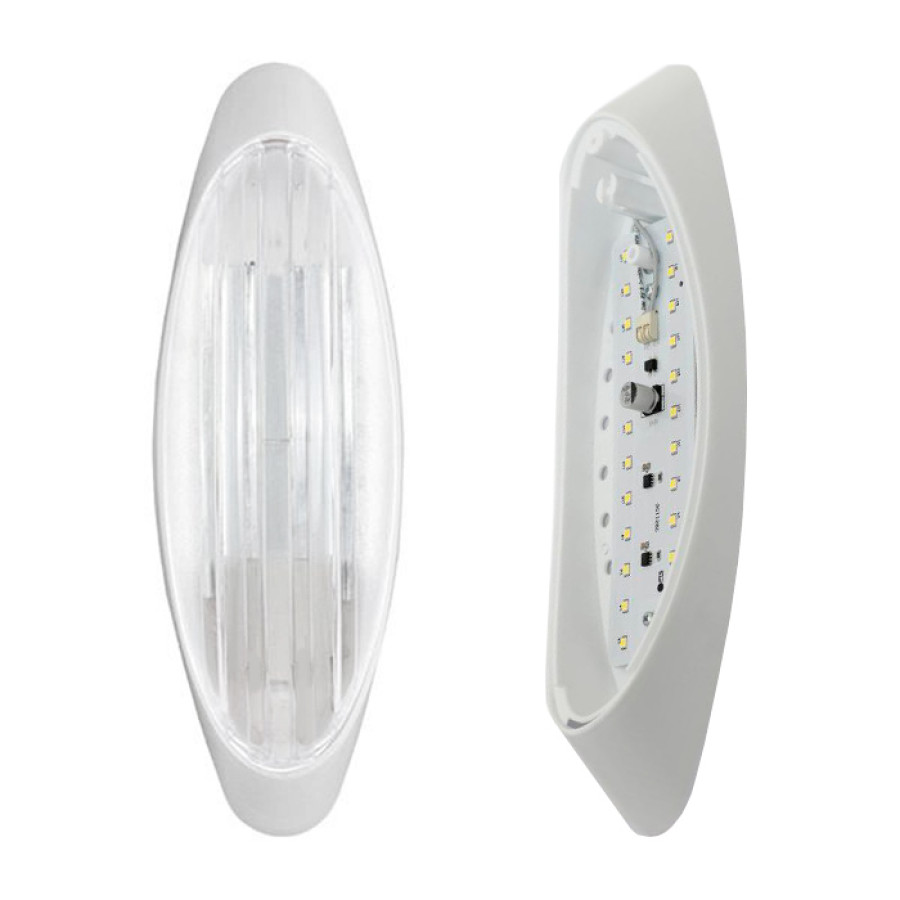 Светильник ERKA 1205-led, настенный, 12 W, 4200К прозрачный, IP 20 - фото 1