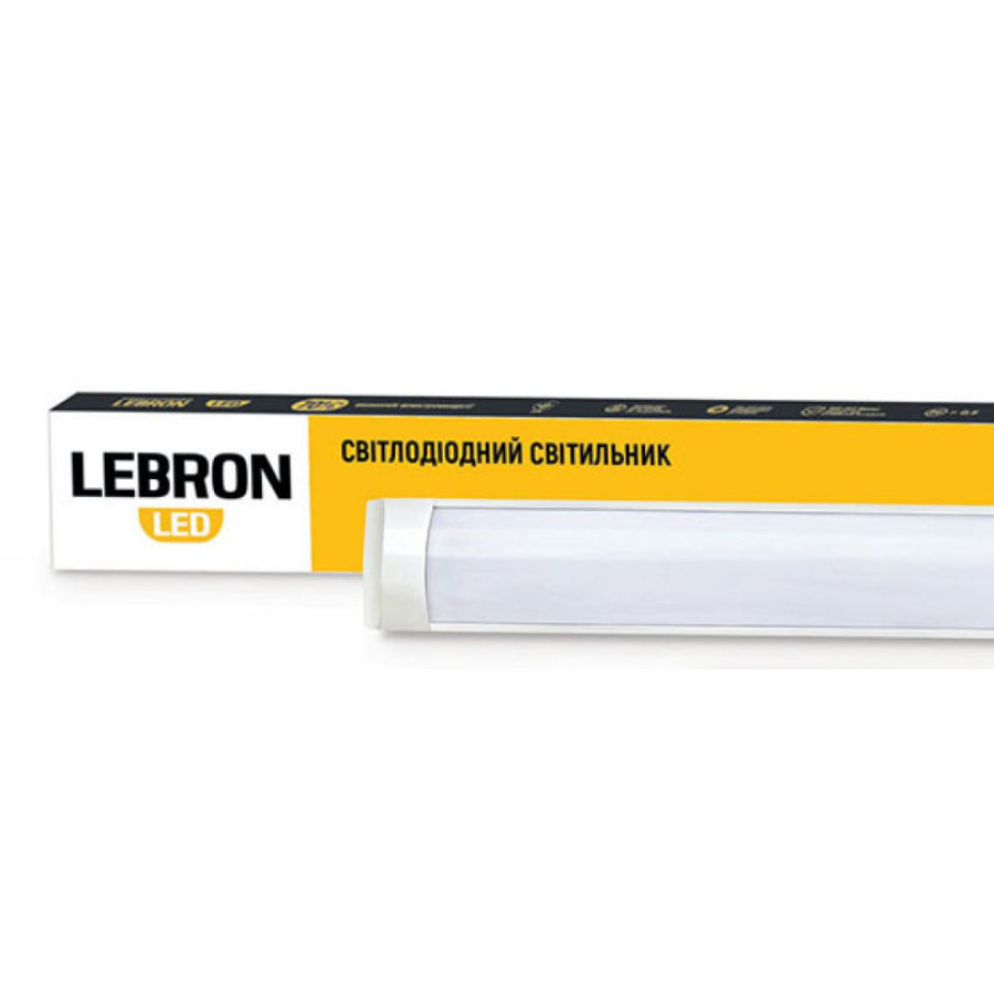 Светильник LED Lebron L-LPO, 36W, 1200мм, 6200К, 2700Lm - фото 1