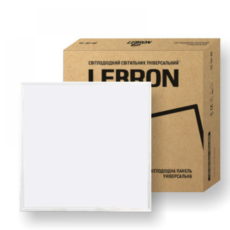 Светильник LED Lebron L-LPU 50W, унив.4100k, 4000Lm 595*595mm - фото 2