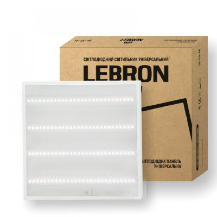 Світильник LED Lebron L-LPU-PRISMATIC, 36W, 6200k, 3000Lm - фото 2