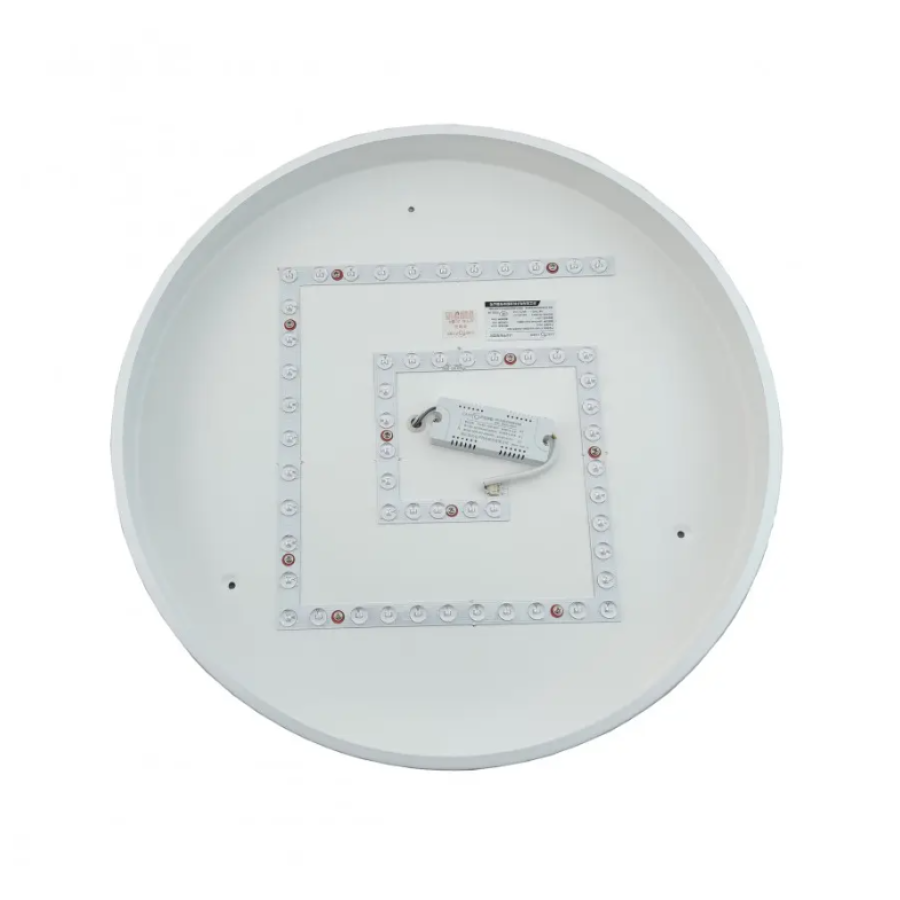 Світильник LED-PАNEL-Round-D350-50-6500K-24W 220V-2400L XG-07-032 white - фото 2