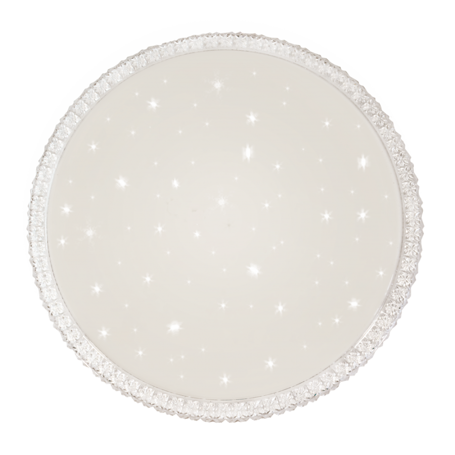 Светильник LED VELMAX V-CL-CRYSTAL-70W, 2700K-6500K, пульт, батарейки 2шт, крепеж, 230V - фото 2
