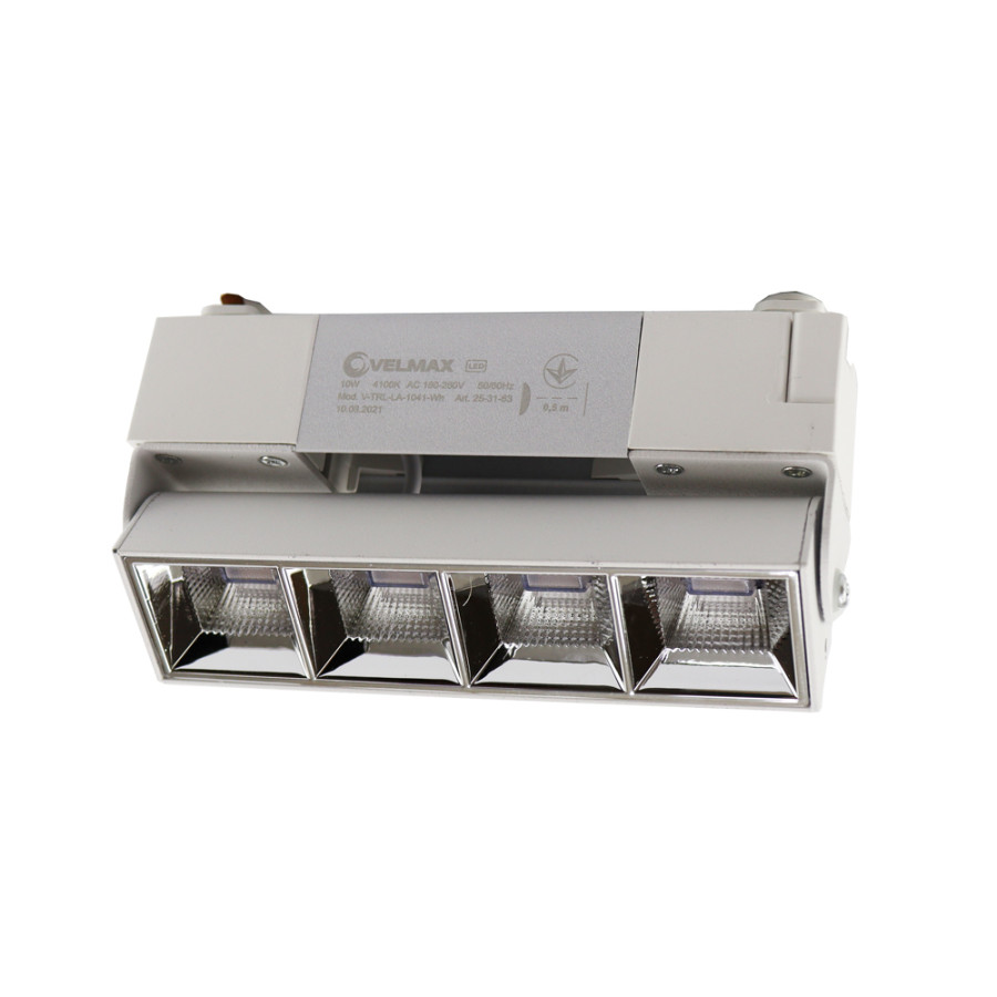Светильник LED VELMAX VL-TRL-LA 10W, 800Lm 41000k белый - фото 1