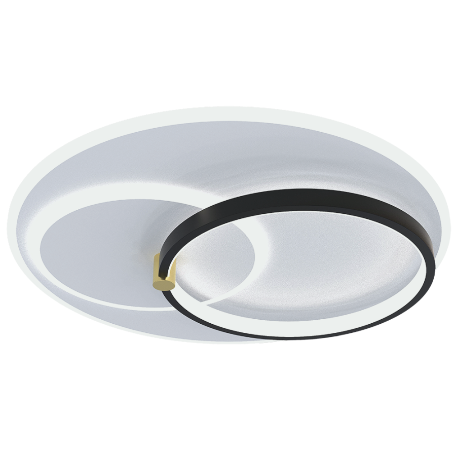 Светильник Led VELMAX V-CL-MIRAY-XJ-R, MAX 40W*2, 2700K-6500K, ПУЛЬТ, БАТАРЕЙКА 2ШТ, КРЕПЛЕНИЕ, 230V - фото 2
