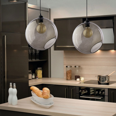 Светильник-подвес TK Lighting Pobo 1934 1xЕ27 60Вт бежевый