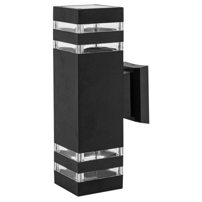 Светильник Velmax V-WL-41, MAX 35W, E27*2, 220V, IP54, черный