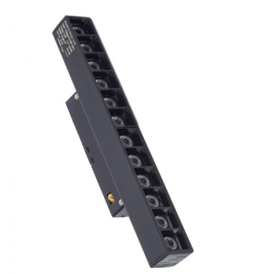 Светильник магнитный трековый 18W 48V 4000K L330*W22*H25mm blende черный/7332