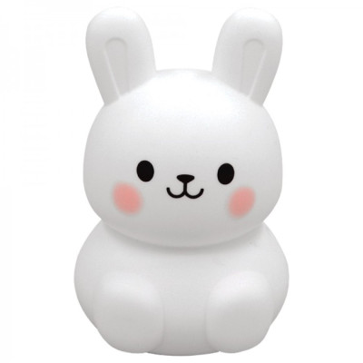 Светильник ночник Ardero SNL-R02ARD белый зайчик RGB