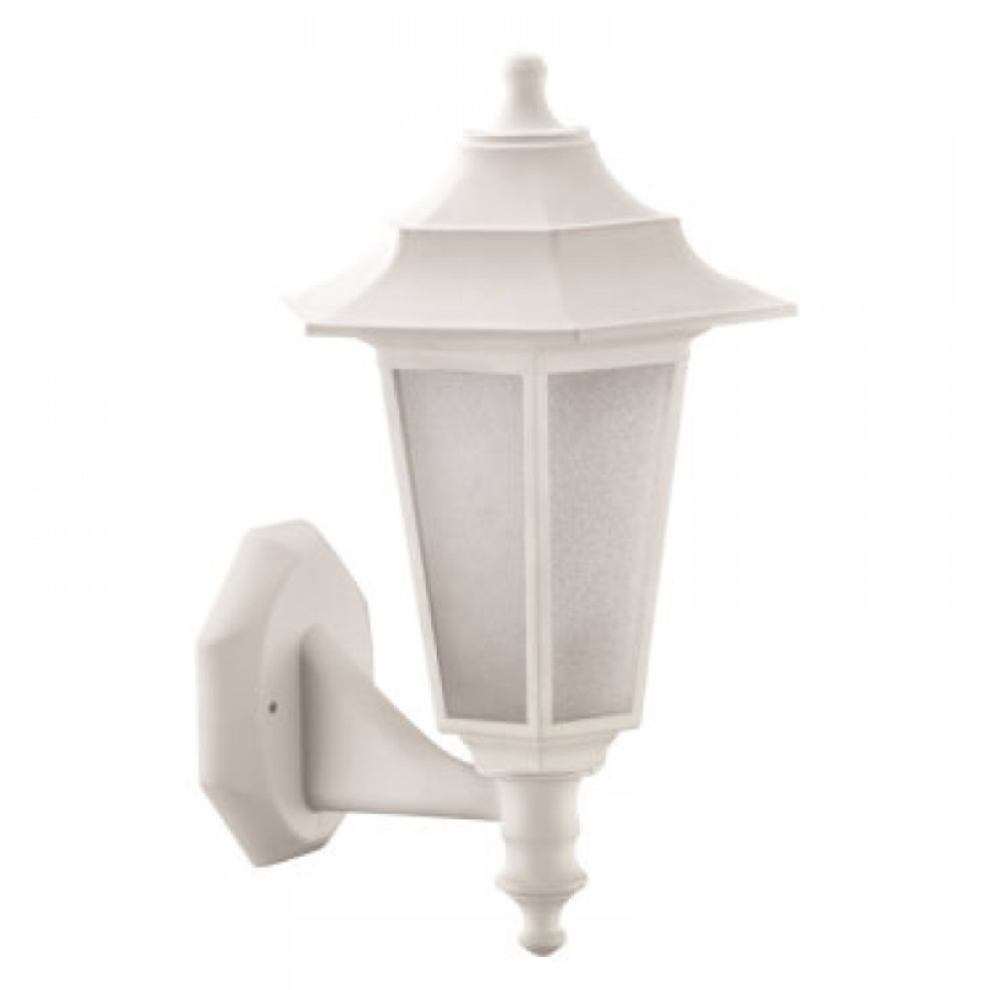 Светильник парковый FLORA, настенный с ножкой, 40W, E27, IP44, ударопрочный - фото 1