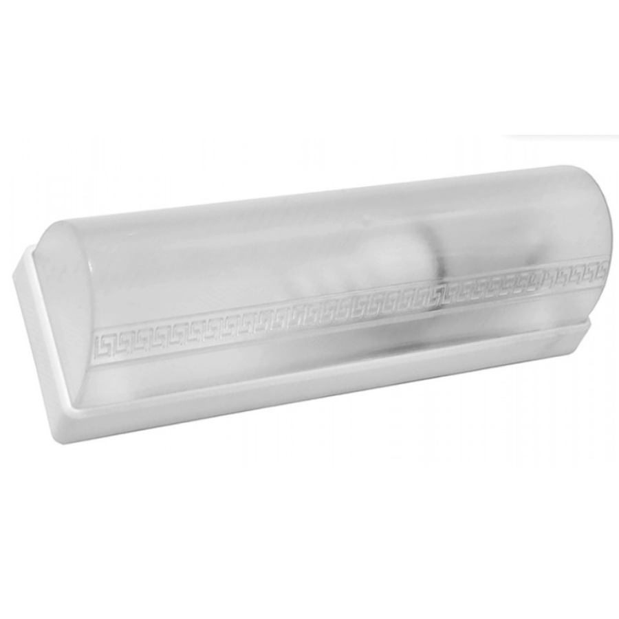 Светильник пластик, белый, Е27, 20W 215x71x65mm IP20 (Б-005) - фото 1