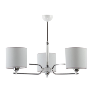 Люстра Jupiter Twingo 3xЕ27 60Вт серая