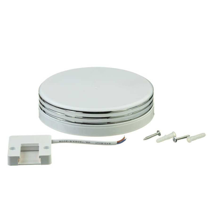 Світильник світлодіодний AVT-Round Pure White 36w silver квадрат 500K - фото 3