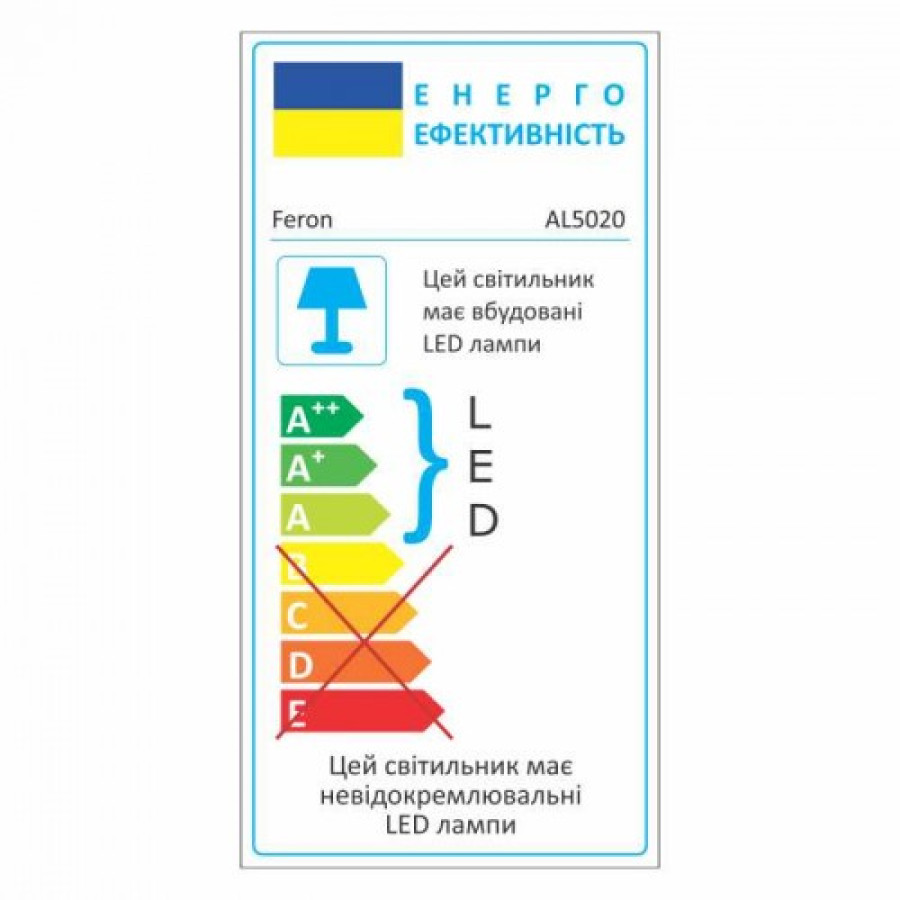 Свiтильник свiтлодiодний Feron AL5020 18W 1300 LM 4000К - фото 3