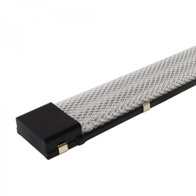 Светильник светодиодный Feron AL5020ARD, 52 Вт, черный призматический, 6500K, IP40