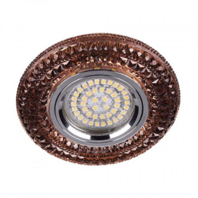 Свiтильник точковий CD877  MR16  чайний   з led підсвічуванням
