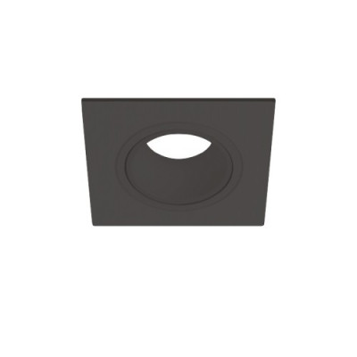 Светильник точечный DL0380 MR16, G5.3 пластик, черный, квадрат, поворотный