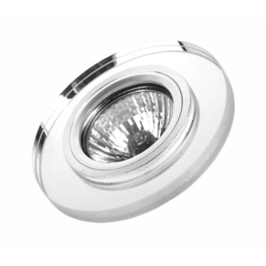 Светильник встроенный MR16 MIRROR круг белый HN-276051 - фото 1
