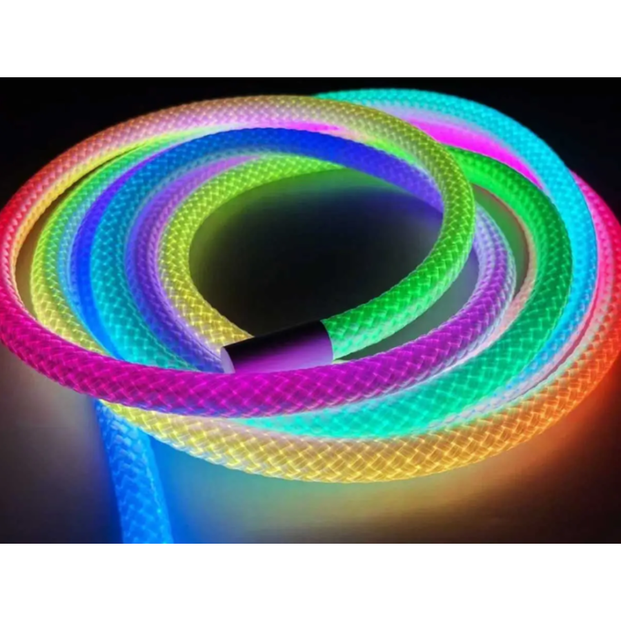 Светодиодная плетеная лента (5м250LED) 5v-RGB - фото 8