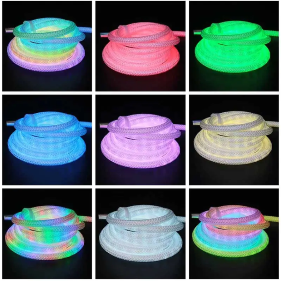 Светодиодная плетеная лента (5м250LED) 5v-RGB - фото 5