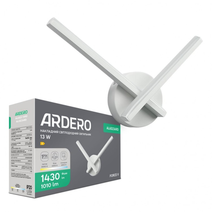 Светодиодный светильник Ardero AL6523ARD FORCE V 13Вт белый - фото 6