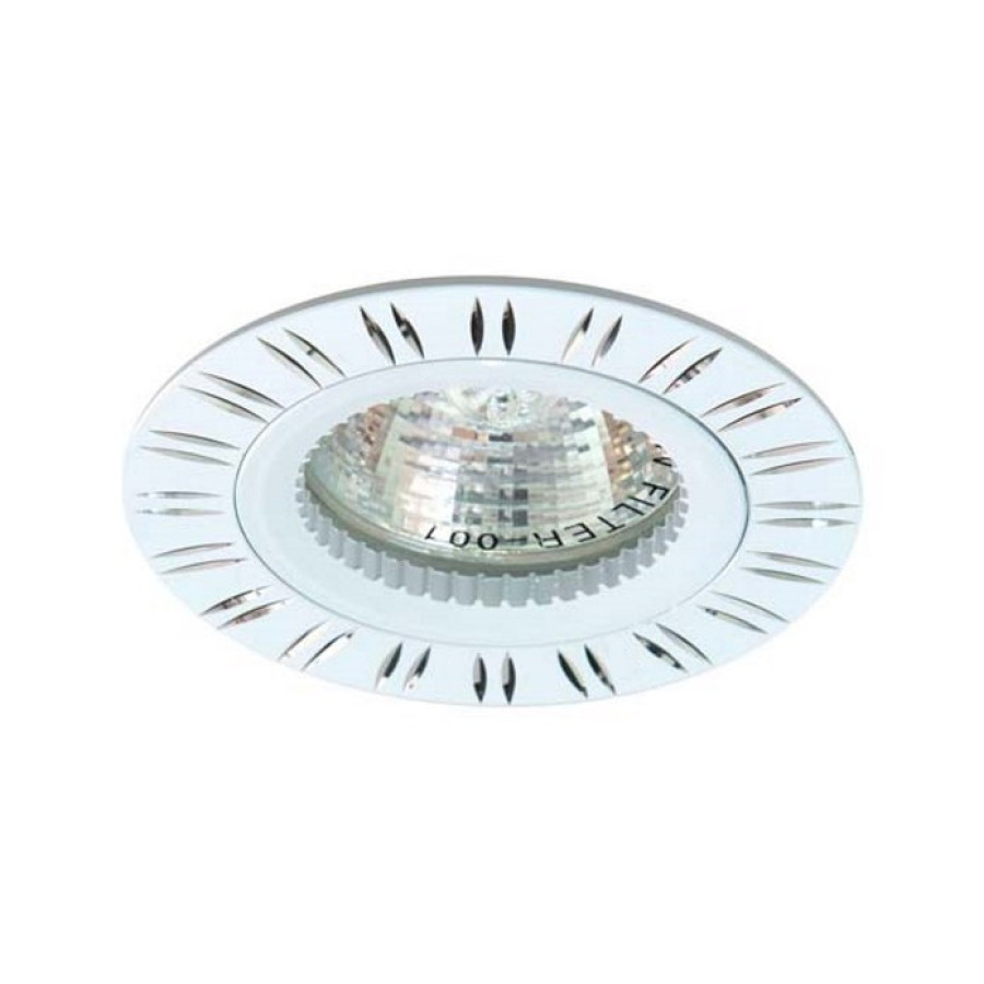 Свiтильник точковий, литво кольорове, GS-M393 MR16/G5.3/ білий - фото 1