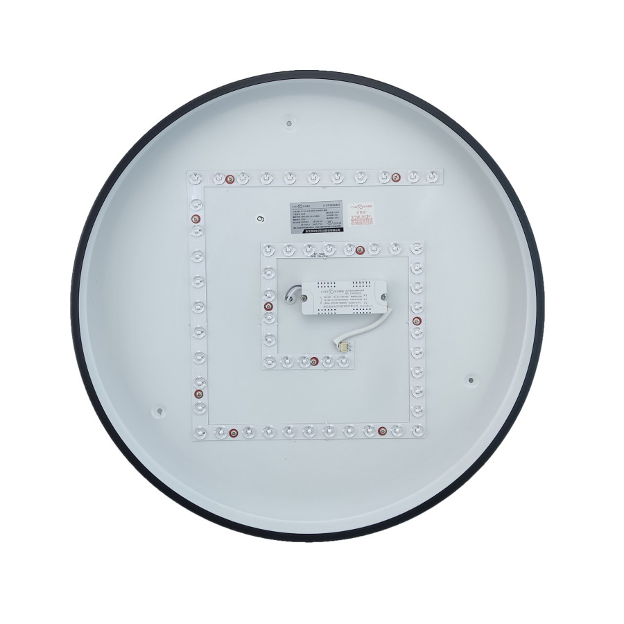 Світильник LED-PАNEL-Round-D500-50-3000K/6500K-38W-220V-3800L XG-07-035 black - фото 2