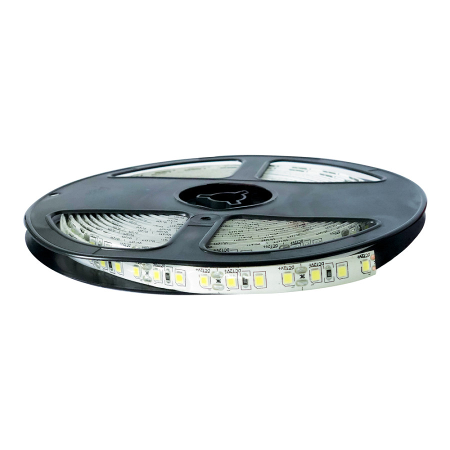 Світлодіодна стрічка LEBRON L-LS, SMD 2835, 60LED, 4,8W/m, DC12V, 6000K, ІР20, (1м) - фото 1